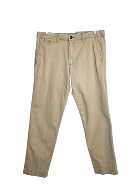 GAP Khaki Straight Leg Casual Pants Size 34 x 32